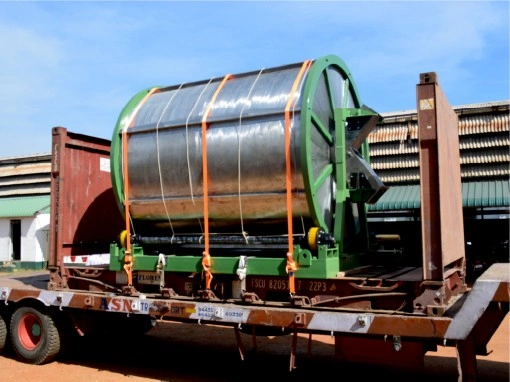 Srinath Industrial Rotary Drum Blender for Gentle Product Mixing